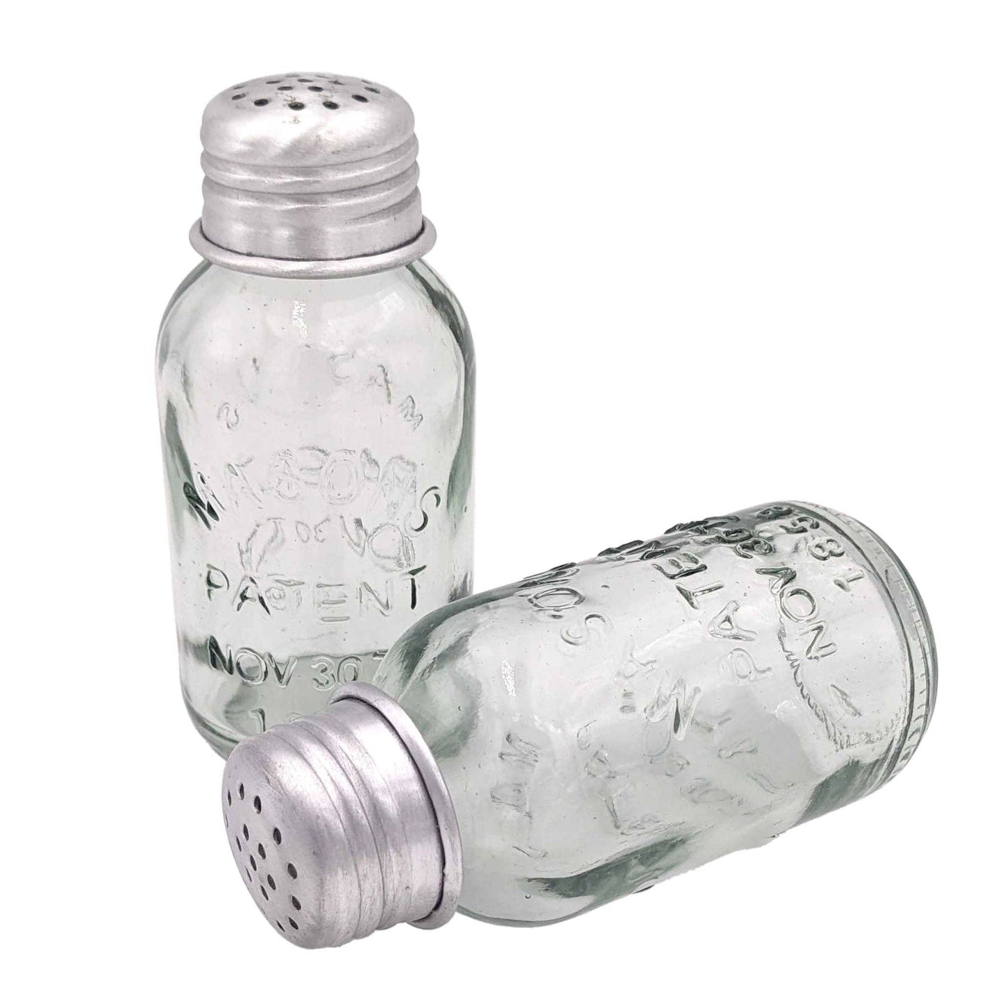 Mini Mason Jar Salt & Pepper Shakers (set of two for $18.95)