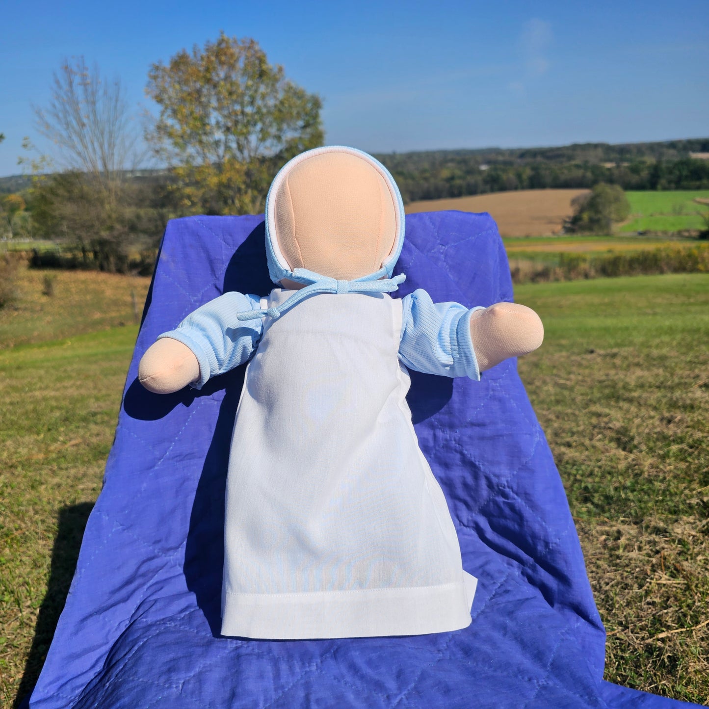 Doll: Authentic Amish made-hand crafted baby doll