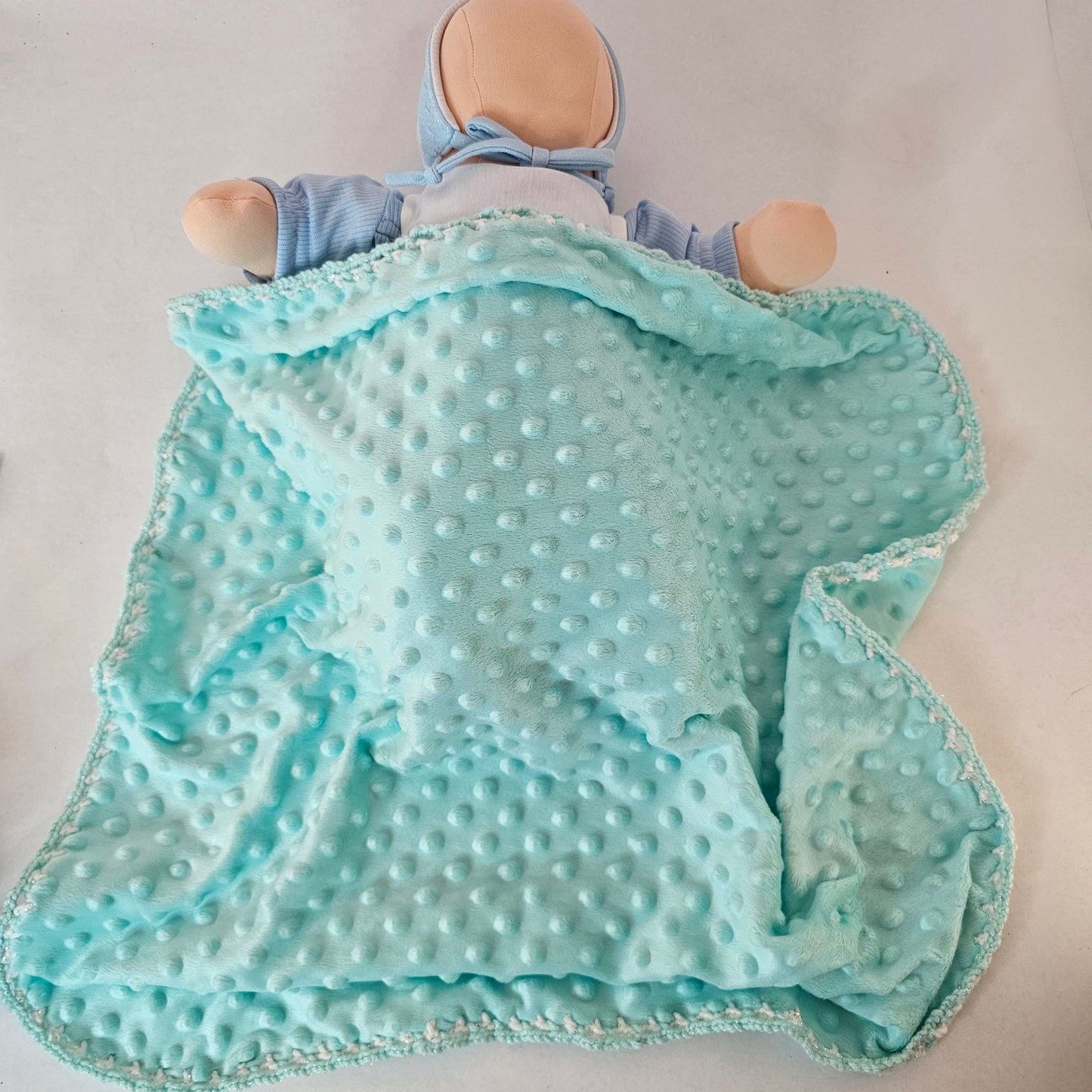 Hand-made Amish babydoll blanket