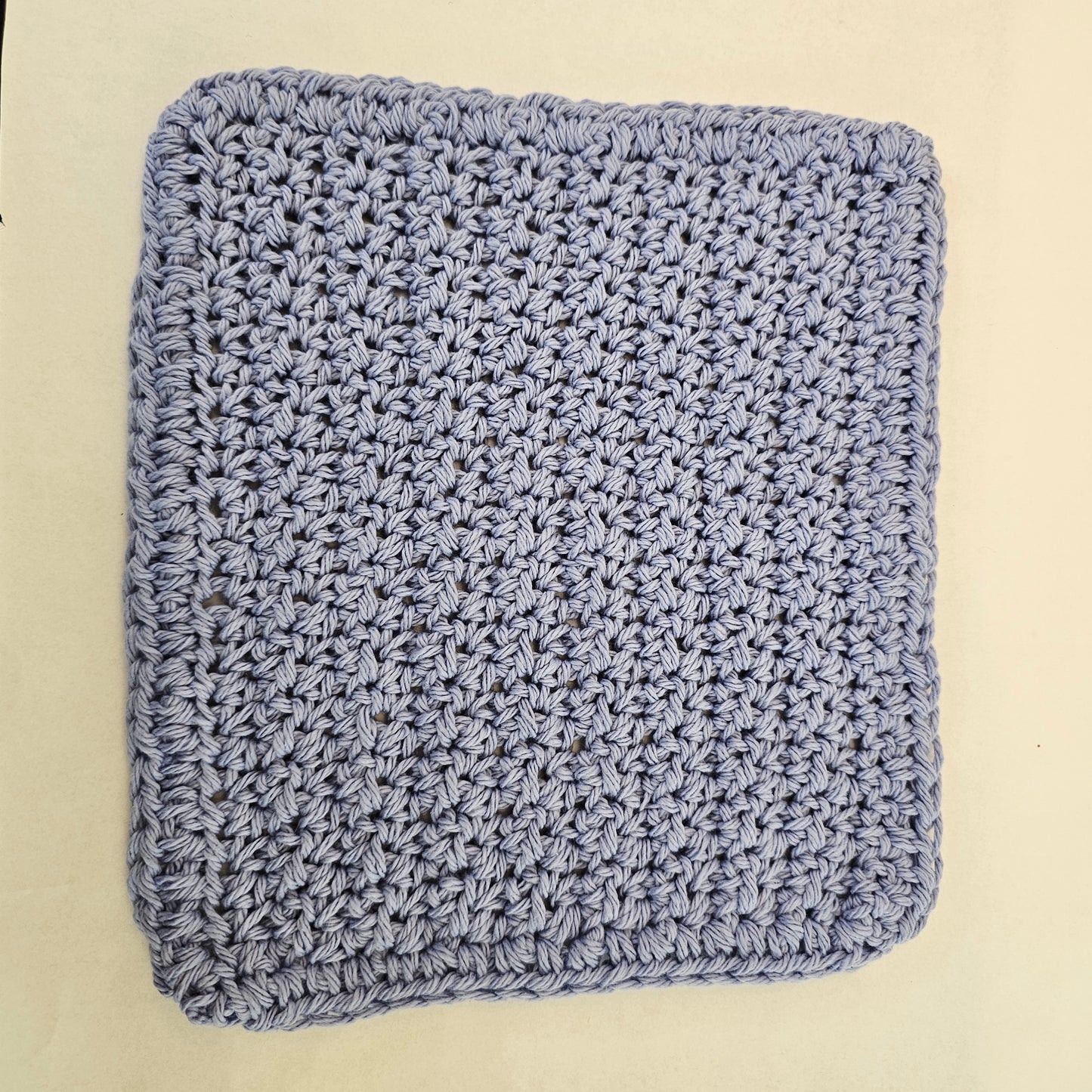 Hand-Crocheted Cotton Washcloths (set of 10)