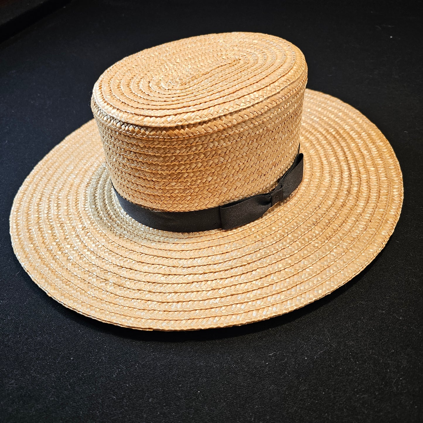 Hat: Authentic Hats worn by the Amish men of New Wilmington