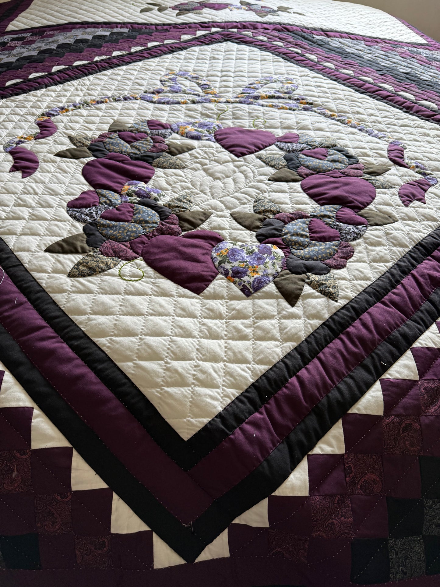 Amish Quilt (trip around the rose)