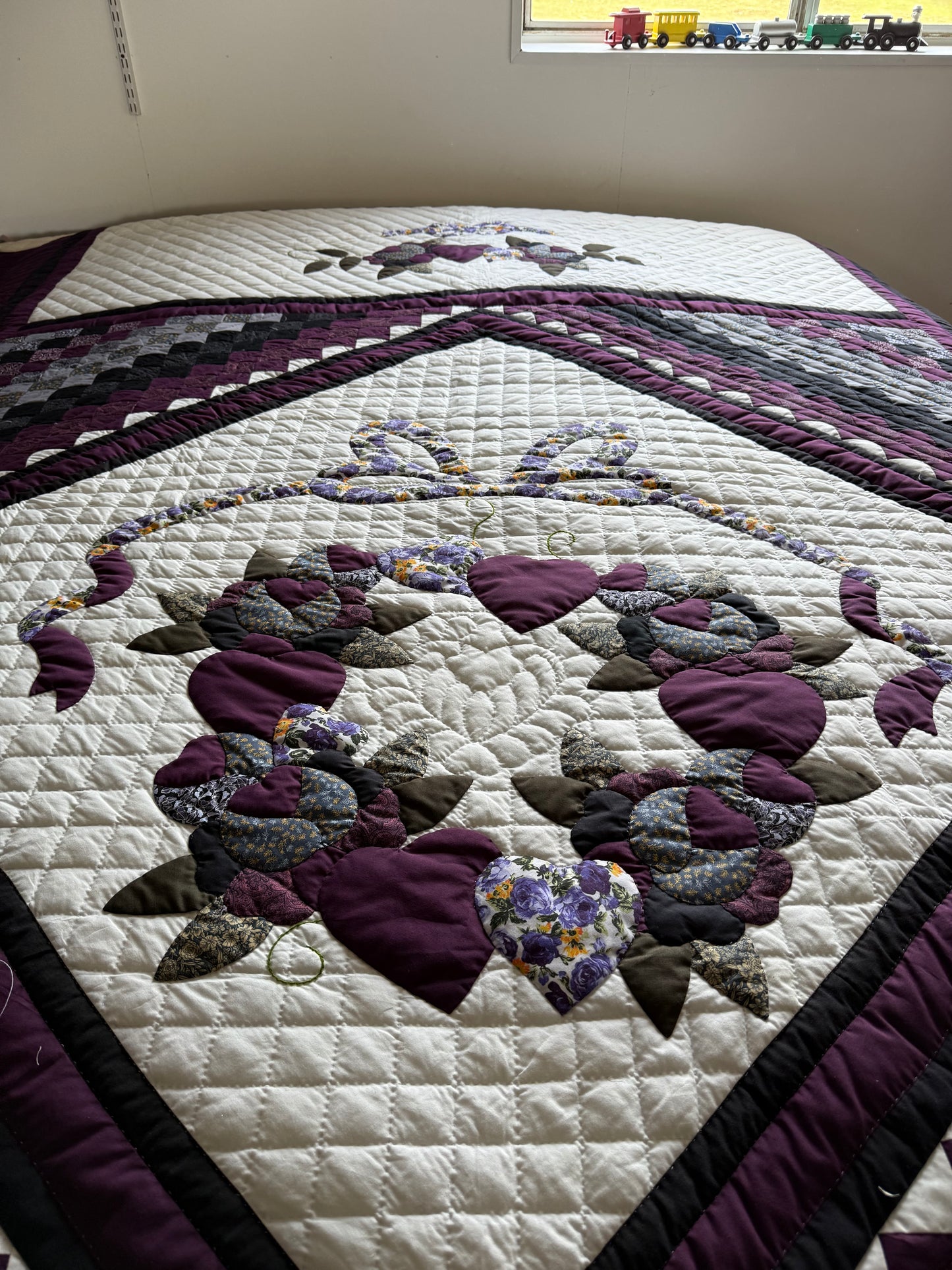 Amish Quilt (trip around the rose)