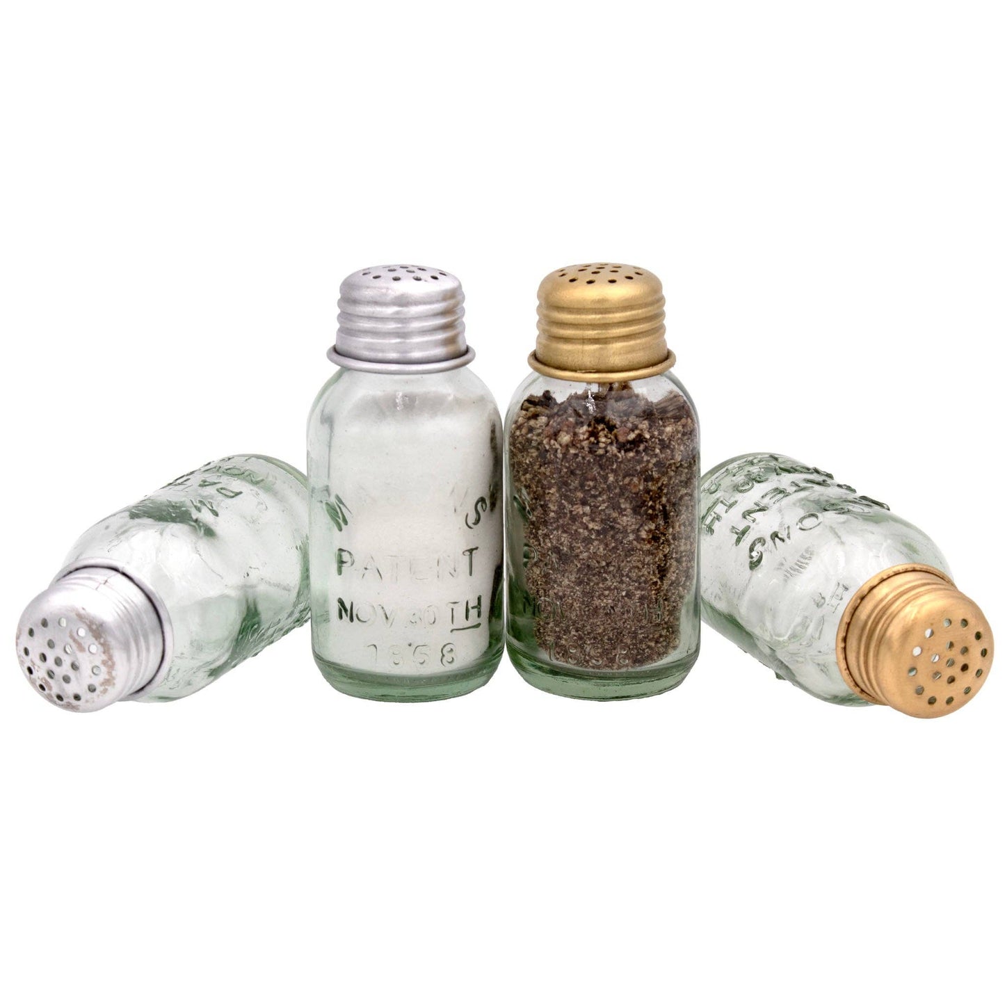 Mini Mason Jar Salt & Pepper Shakers (set of two for $18.95)