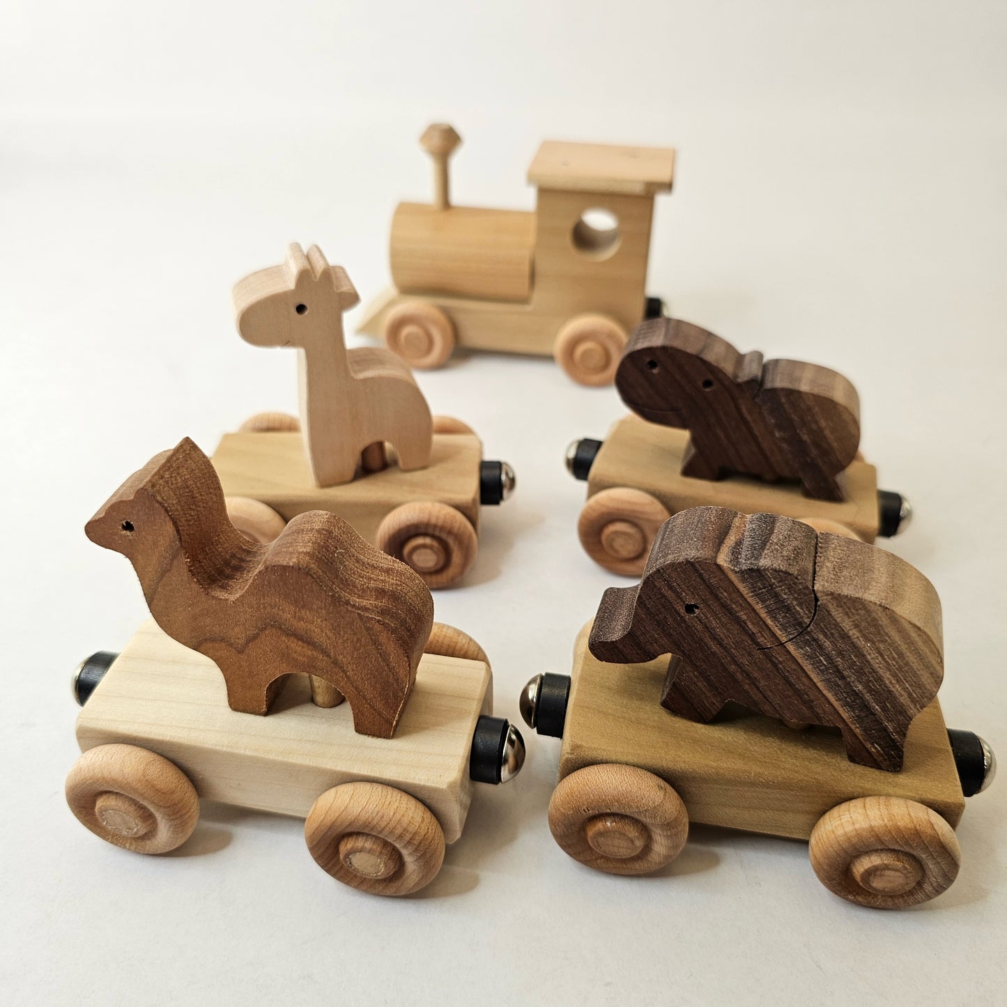 Wooden Toys: Zoo Train