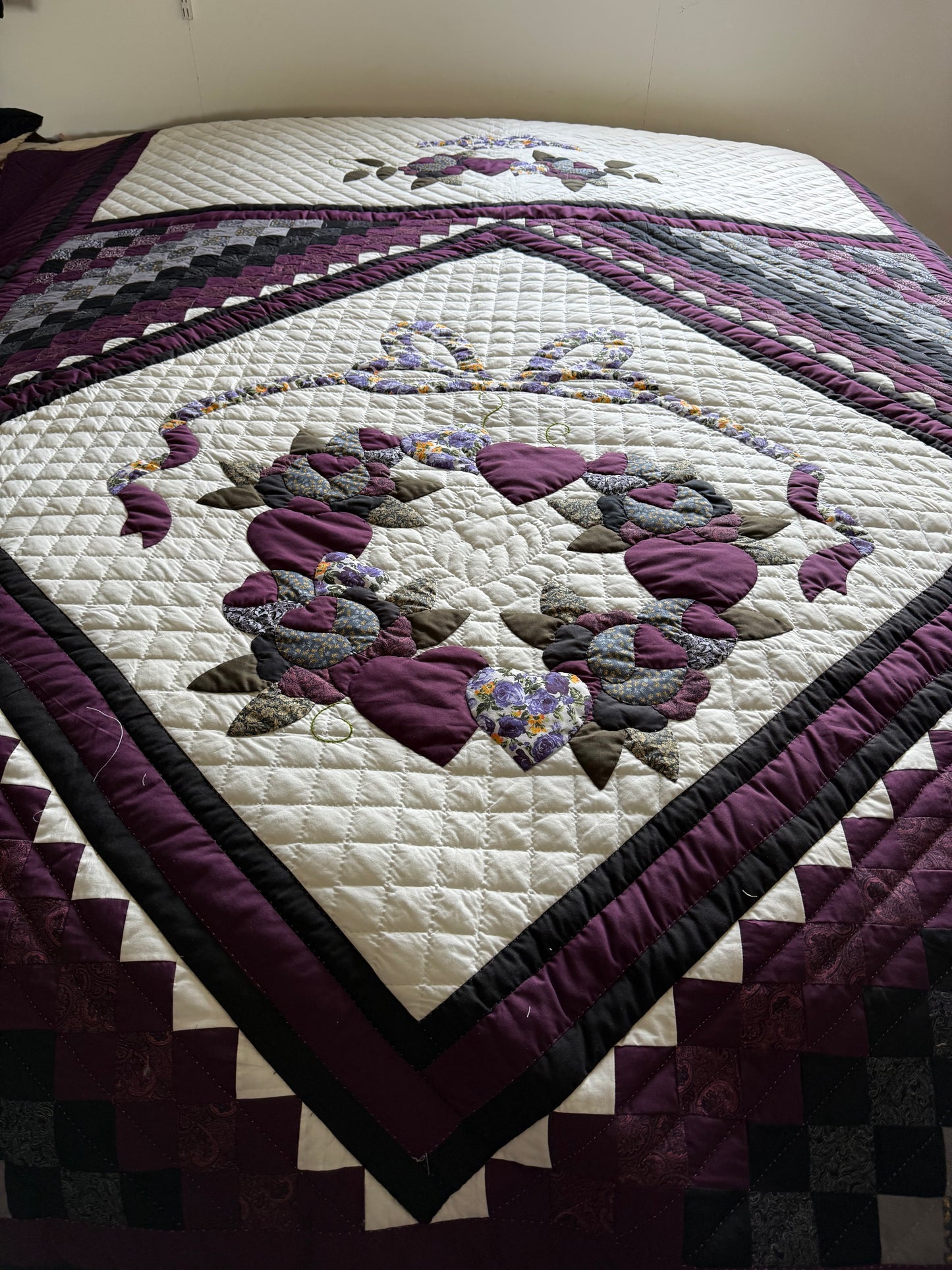 Amish Quilt (trip around the rose)