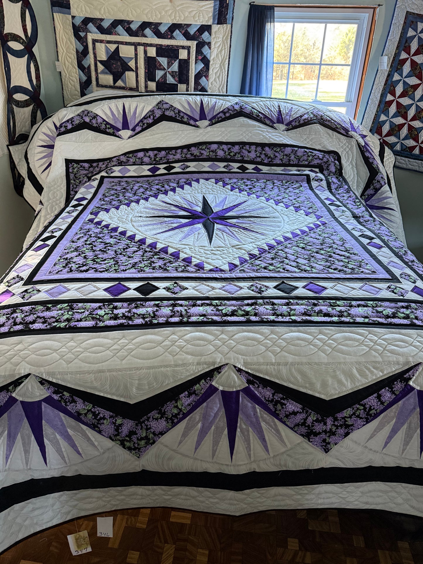 Amish Quilt (Mariner’s Compass)