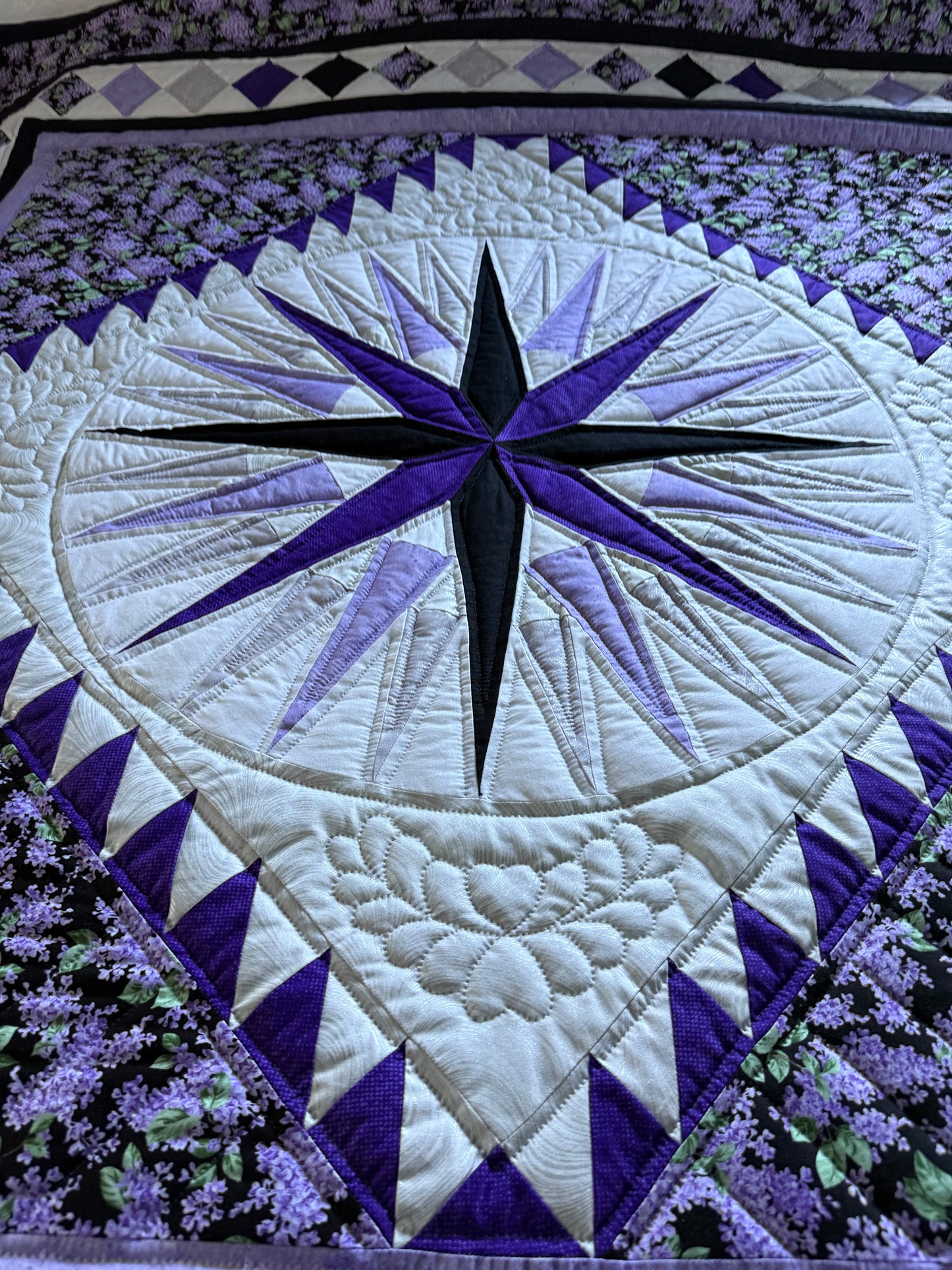 Amish Quilt (Mariner’s Compass)