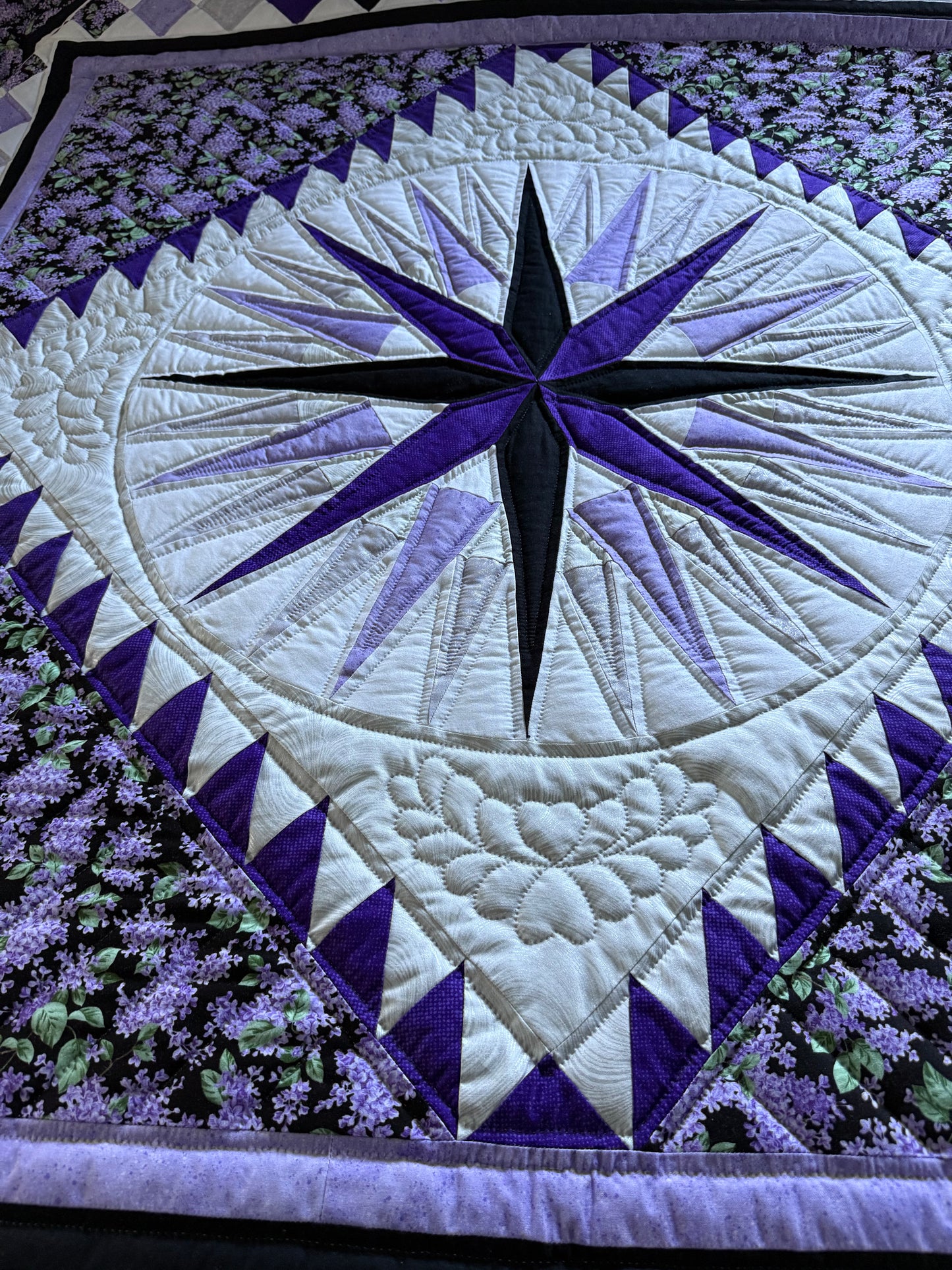 Amish Quilt (Mariner’s Compass)