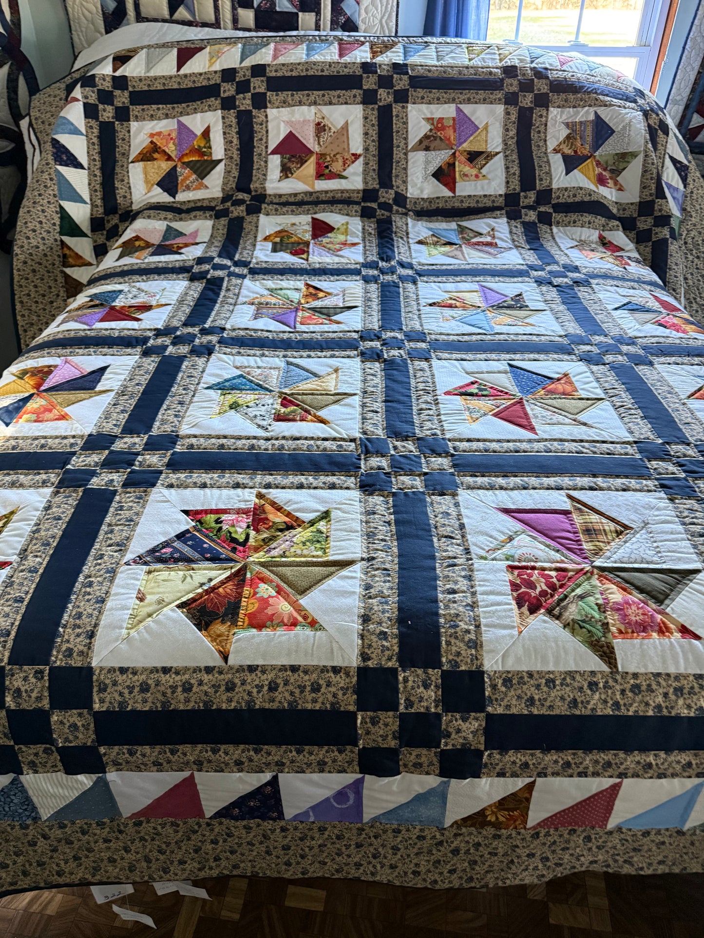 Amish Quilt (Spinning Star)