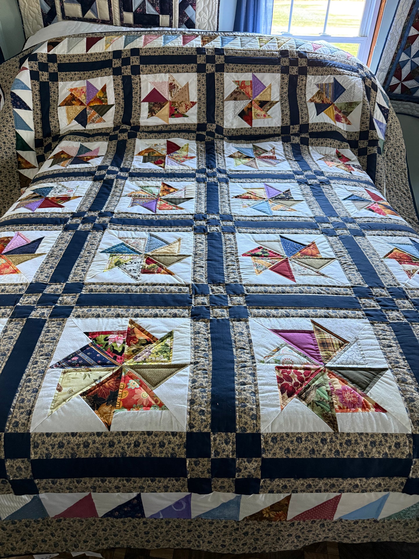 Amish Quilt (Spinning Star)