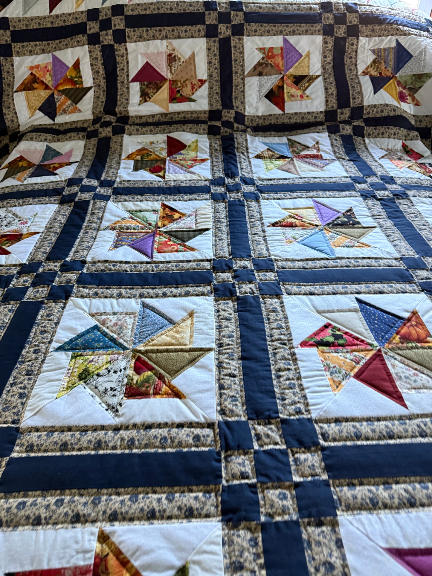 Amish Quilt (Spinning Star)