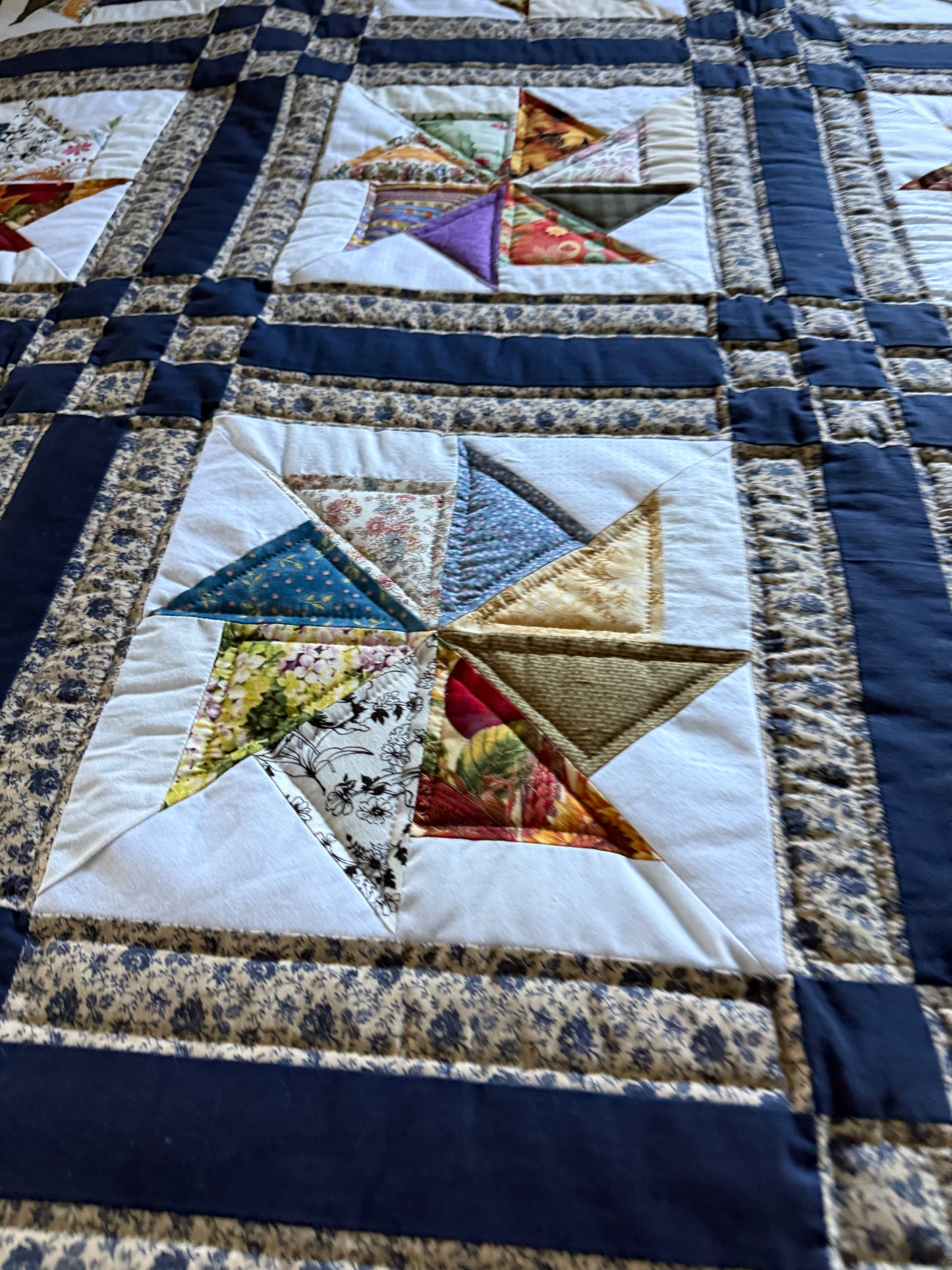 Amish Quilt (Spinning Star)