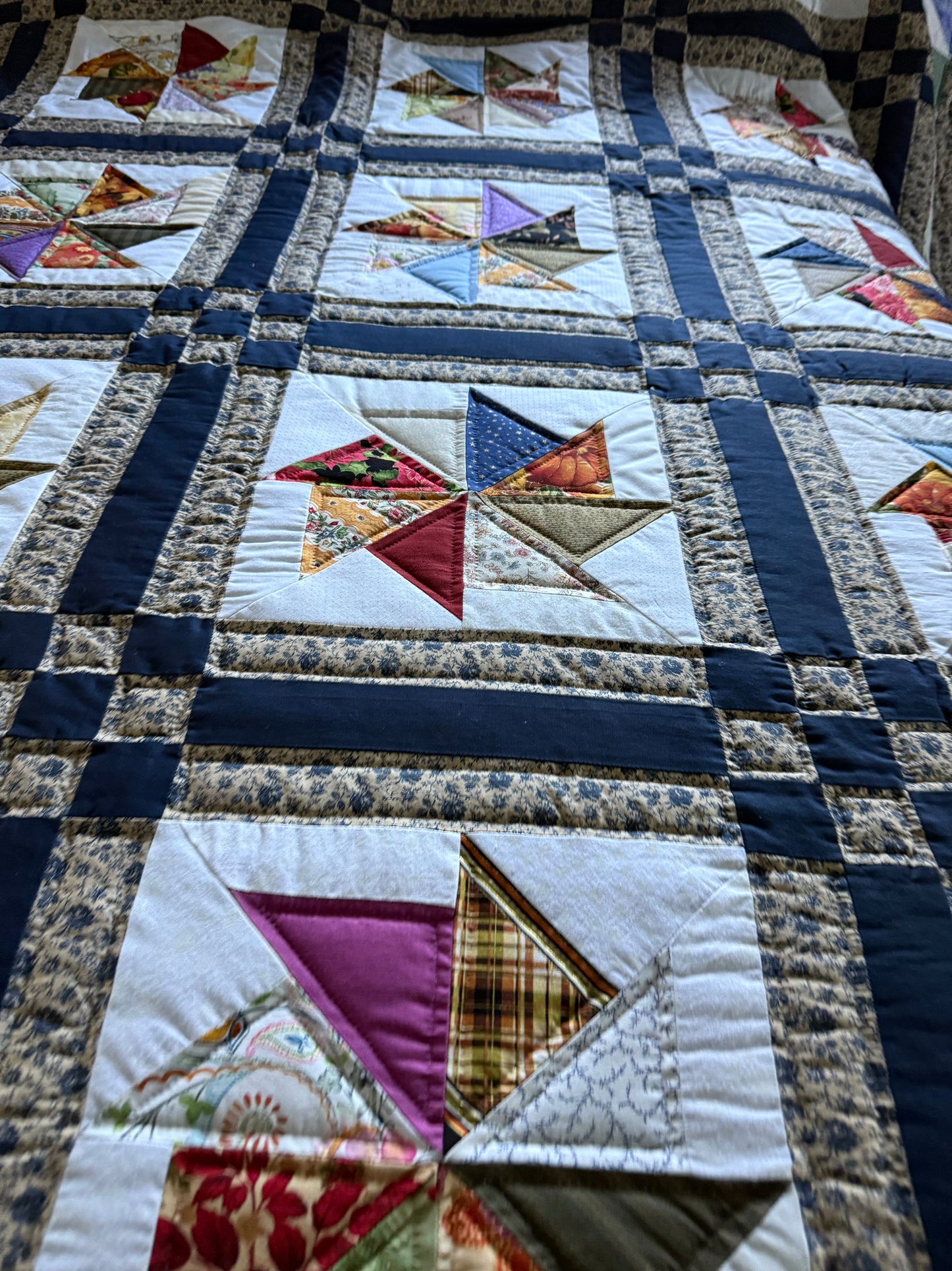 Amish Quilt (Spinning Star)