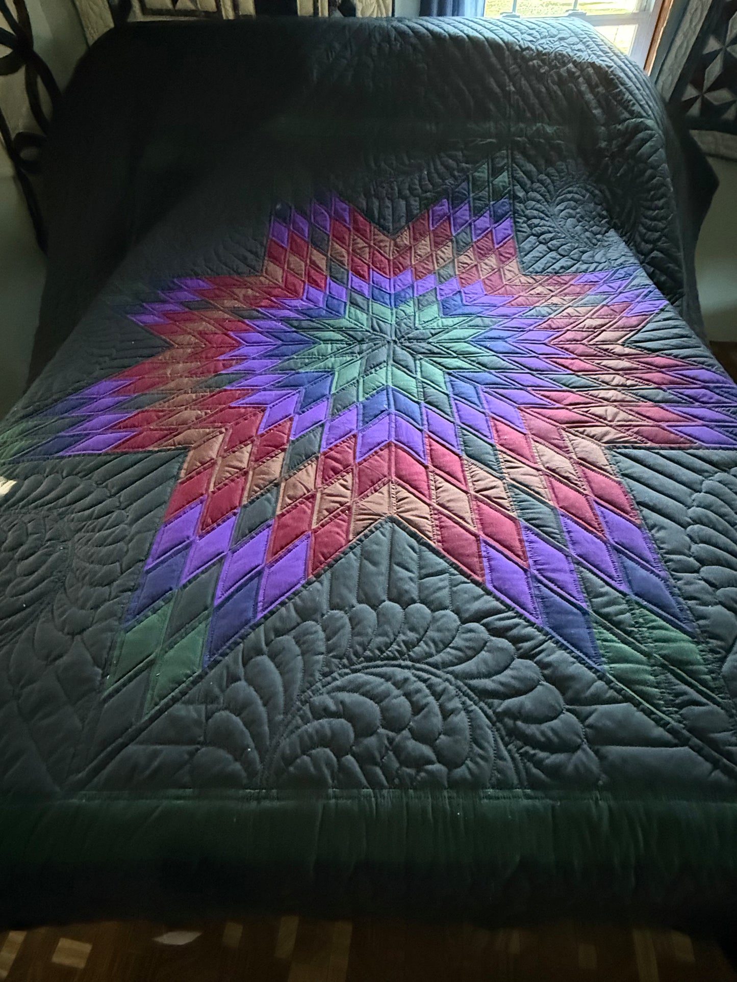 Amish Quilt (Dark Lone Star)