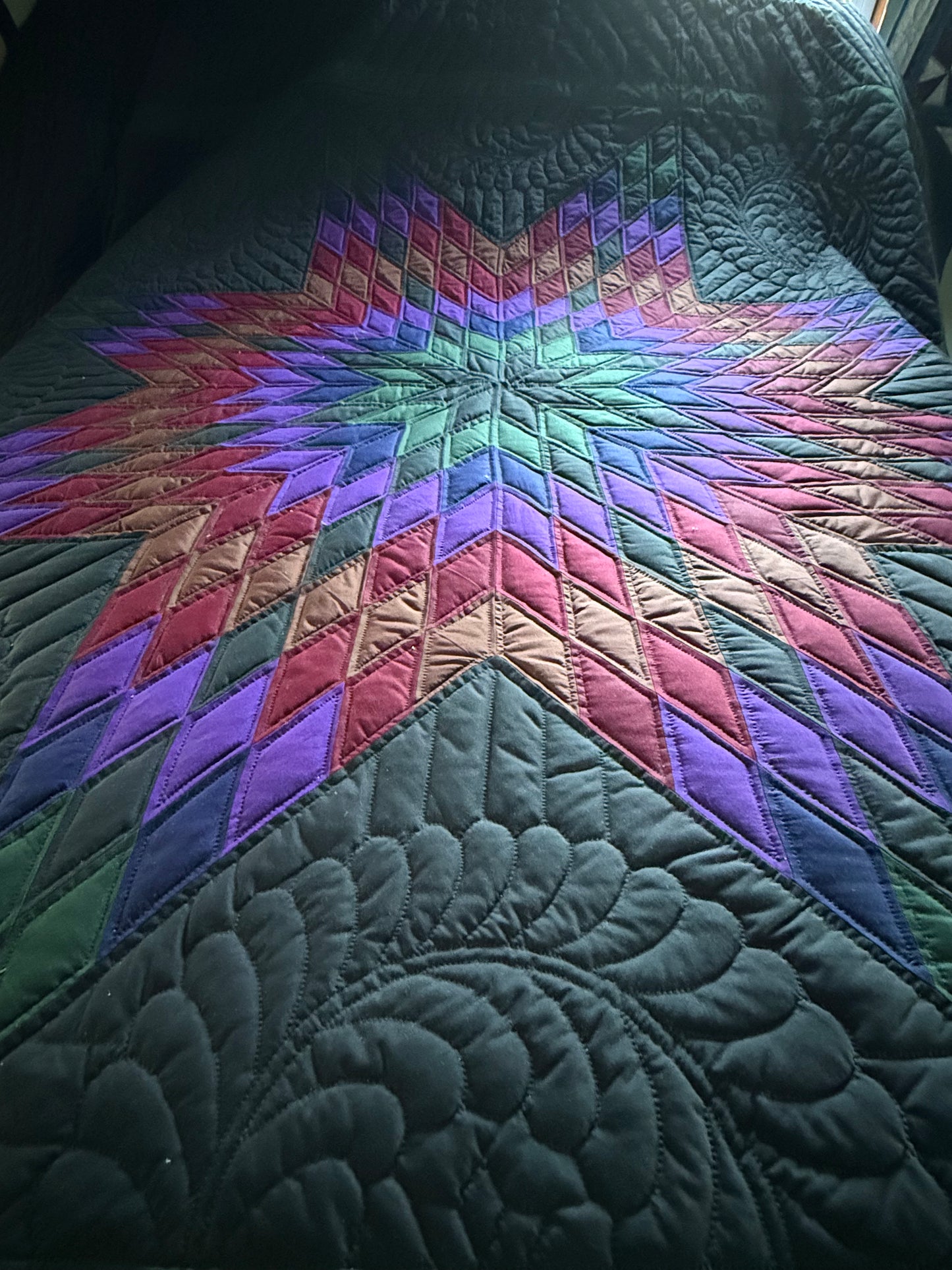 Amish Quilt (Dark Lone Star)