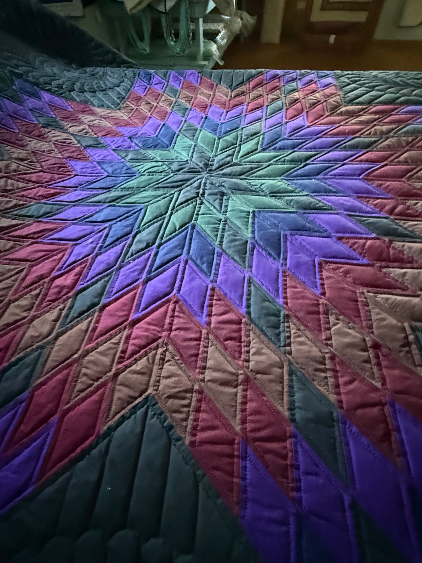 Amish Quilt (Dark Lone Star)