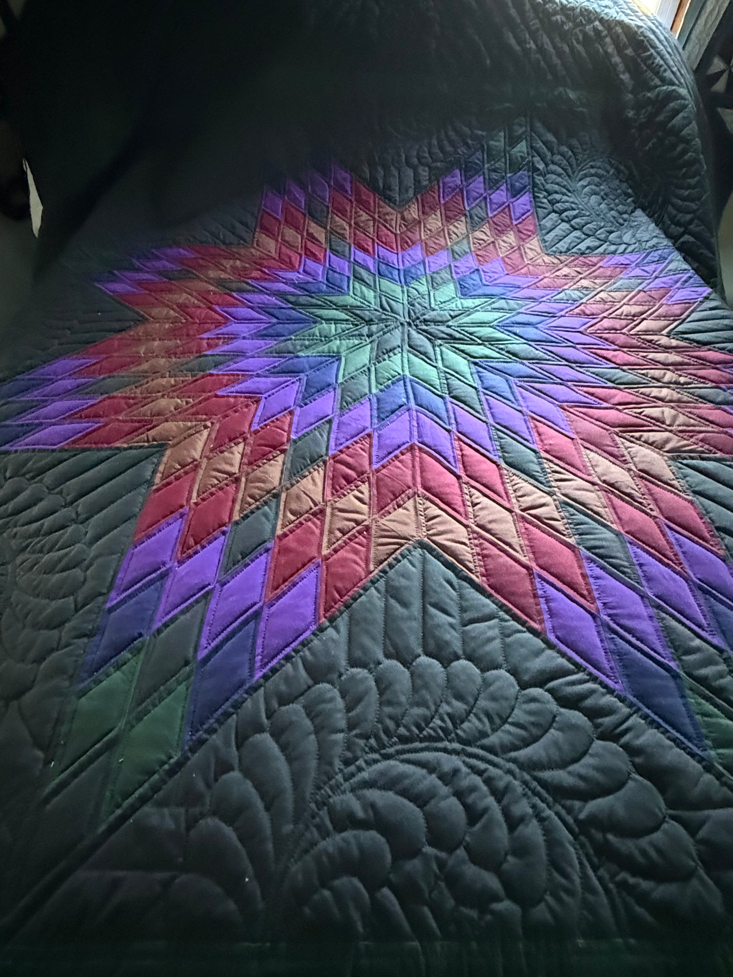 Amish Quilt (Dark Lone Star)