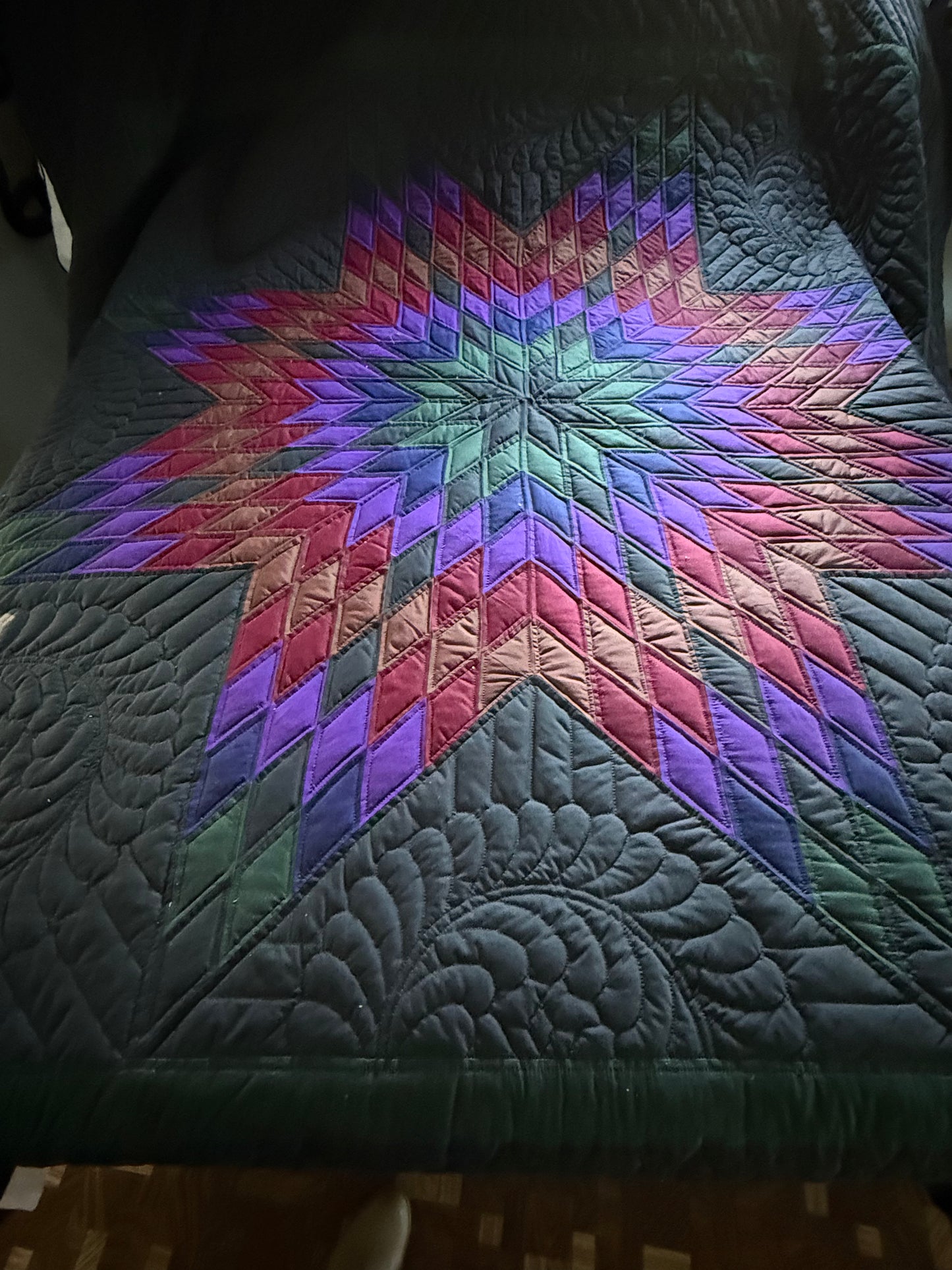 Amish Quilt (Dark Lone Star)