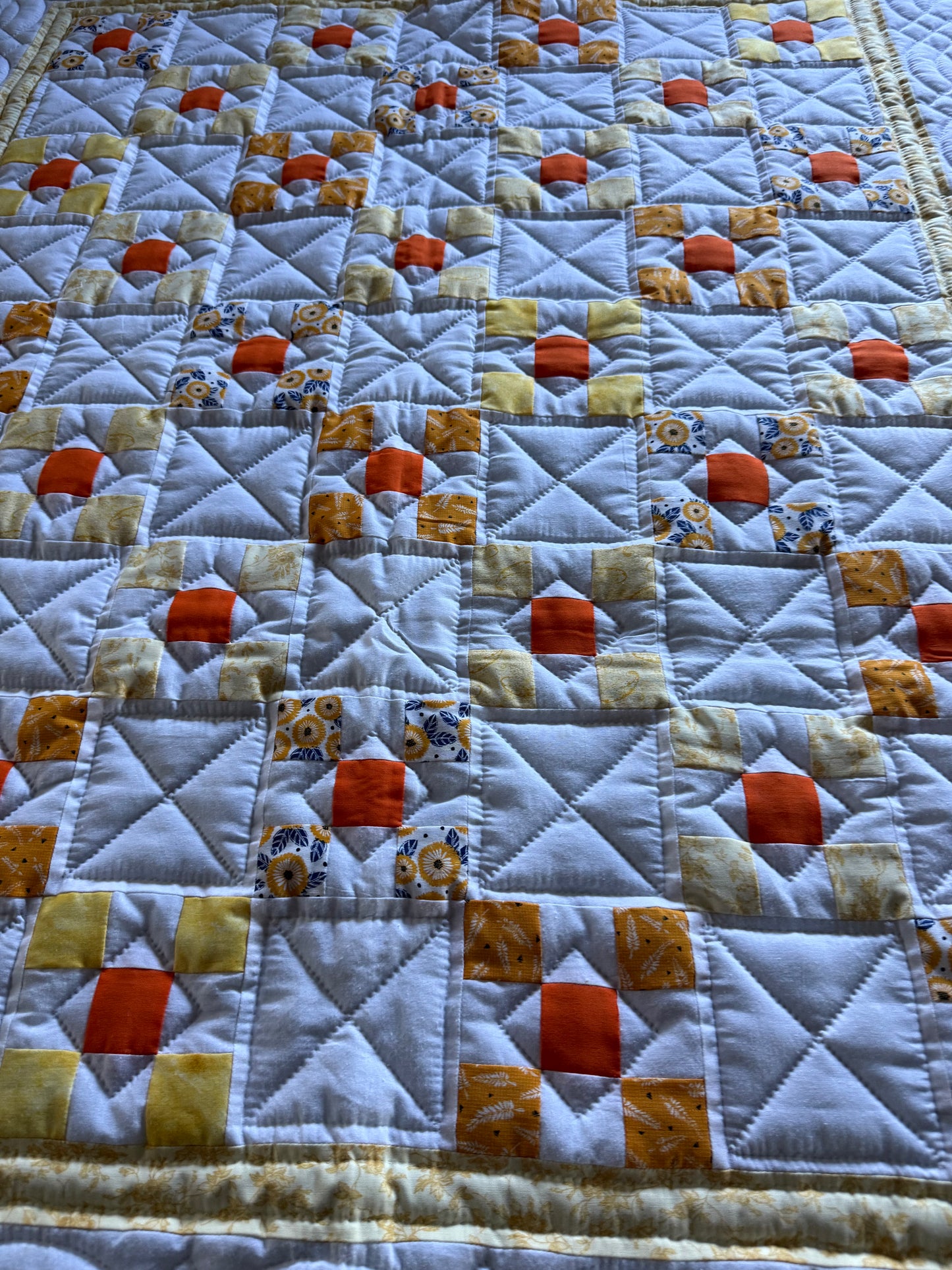 Lap Quilt (9 patch)