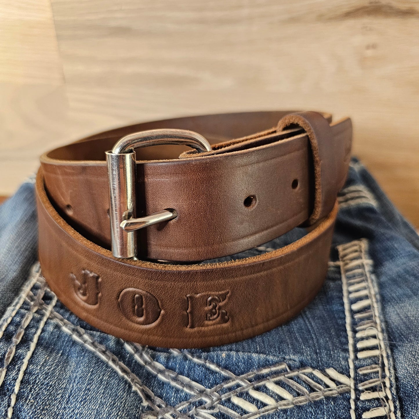 Belt: Amish made Leather Belt