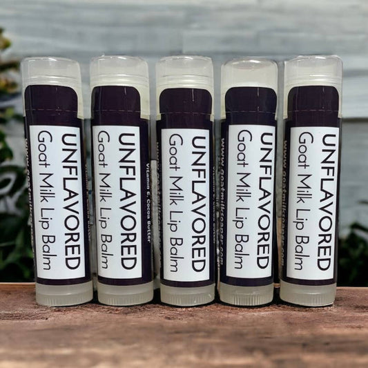 Unflavored Goat Milk Lip Balm