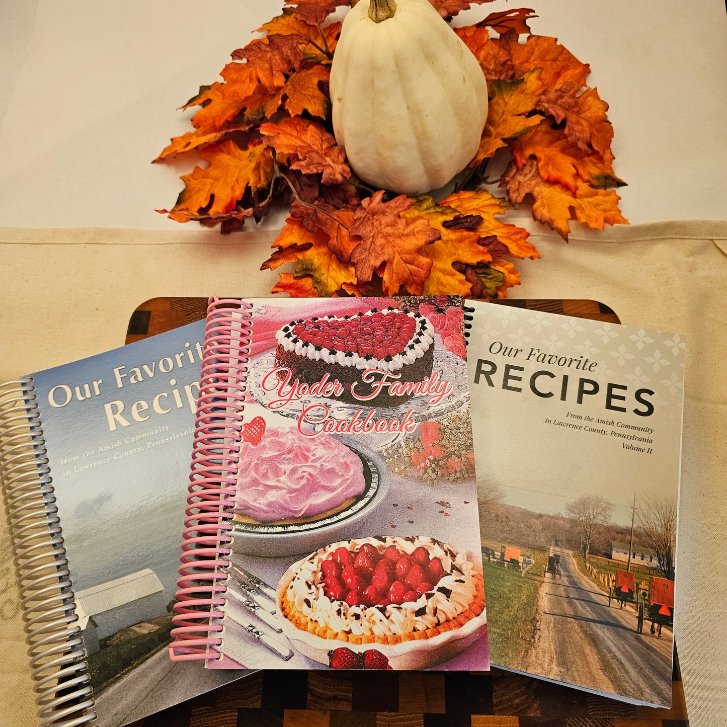 Cookbook Bundle (Three of our favorite Amish Cookbooks)