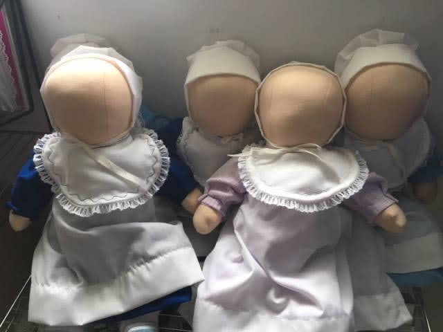 Doll: Authentic Amish made-hand crafted baby doll